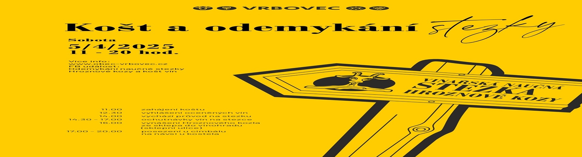 Pozvánka na košt 05.04.2025 - Vrbovec