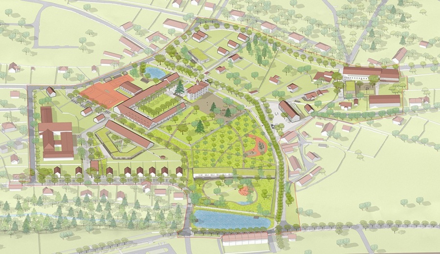 Vize pro obec Hradištko - ateliér MENU architekti