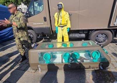 Armáda České republiky na Náplavce v Praze - květen 2025 (foto redakce).