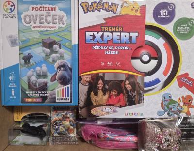 Dárky pro děti přes projekt Fandi mámám od redakce tohoto webu (foto redakce hradistkoviny.cz).