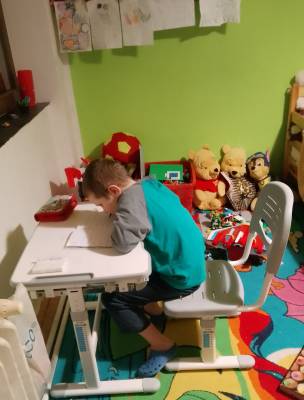 Materiální pomoc od Fandi mámám (foto archiv FM).