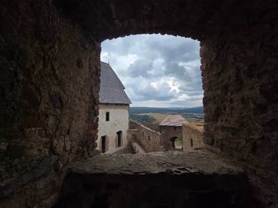 Hrad Točník červenec 2025 (foto redakce).