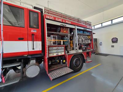 Den otevřených dveří 14.06.2025 u JSDH Jílové u Prahy (foto redakce).