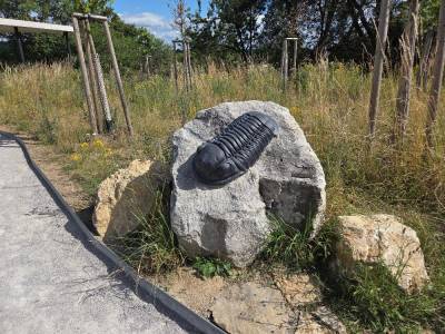 Okolí u Koněpruských jeskyň (foto redakce).