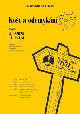 Letáček (zdroj Cech vinařů Vrbovec).