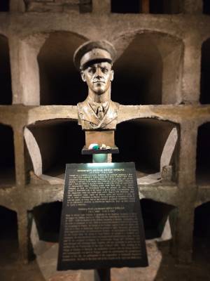 Krypta v kostele sv. Cyrila a Metoděje - listopad 2025 (foto redakce).