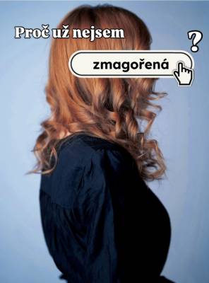 Lucie Strachová a její podcast Zmagořená (foto archiv Lucie Strachové).