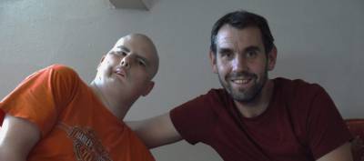 Ondřej Peluňka a kaplan Matěj Hájek při kaplanském interview (foto archiv Ondřeje Peluňky).