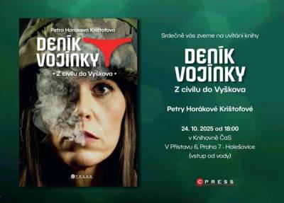 VIP pozvánka na komorní uvítání knihy.