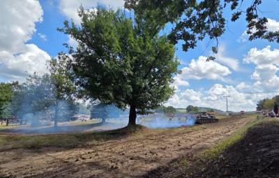 Ukázky na 21. Tankovém dni v Lešanech (foto redakce).