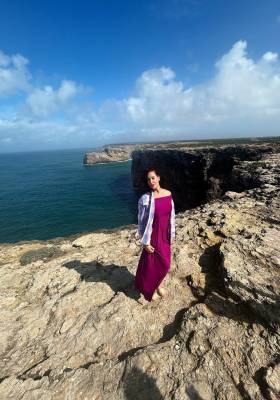 Tereza Zelenka v Portugalsku (foto archiv Tereza Zelenka).