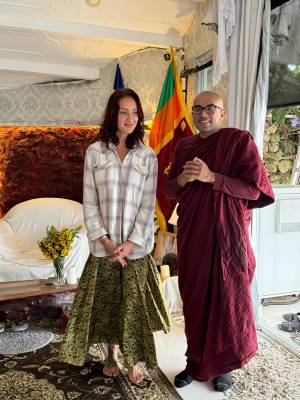 Tereza Zelenka v Kandy na Srí Lance (foto archiv Tereza Zelenka).