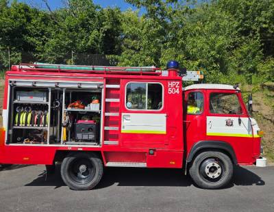 Den otevřených dveří 14.06.2025 u JSDH Jílové u Prahy (foto redakce).