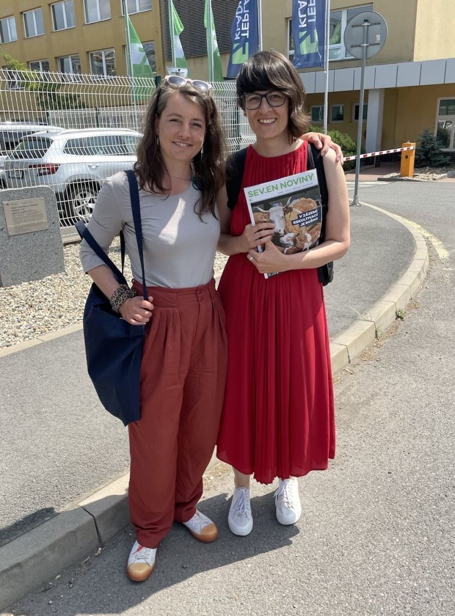 ADÉLA ŠÍPOVÁ A MARTA MARTINOVÁ (foto archiv MM).