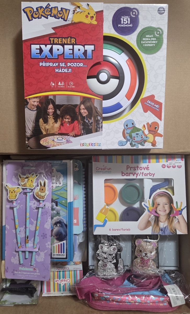 Dárky pro děti z projektu Fandi mámám od redakce webu